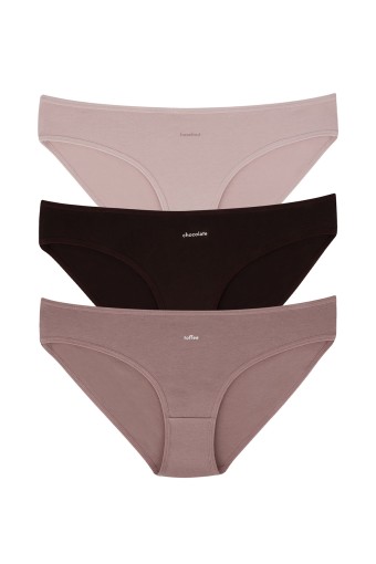 DOMİNANT - Dominant Kadın Bikini Külot 3'lü