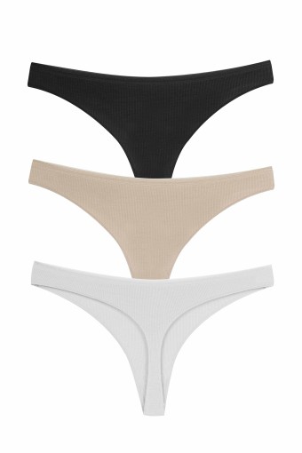 DOMİNANT - Dominant Kadın Brezilian Külot Raporlu