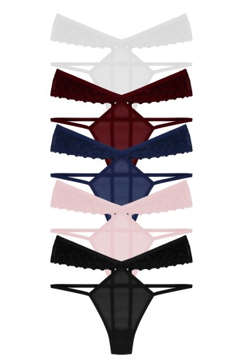 DOMİNANT - Dominant Kadın Dantelli Tanga Külot (1)