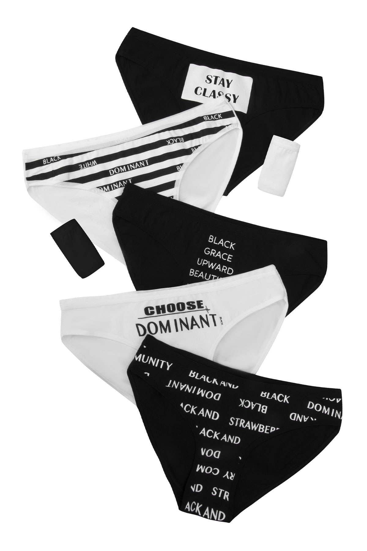 Dominant Kadın Slip Bikini Külot 7'li - Thumbnail