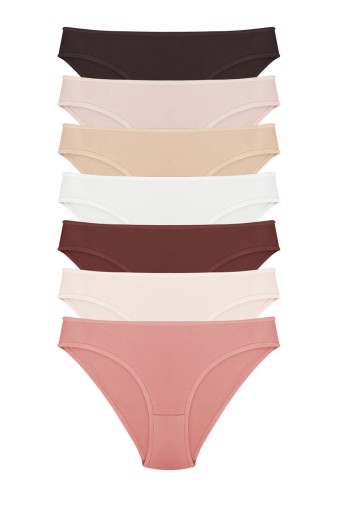 DOMİNANT - Dominant Kadın Slip Bikini Külot 7'li