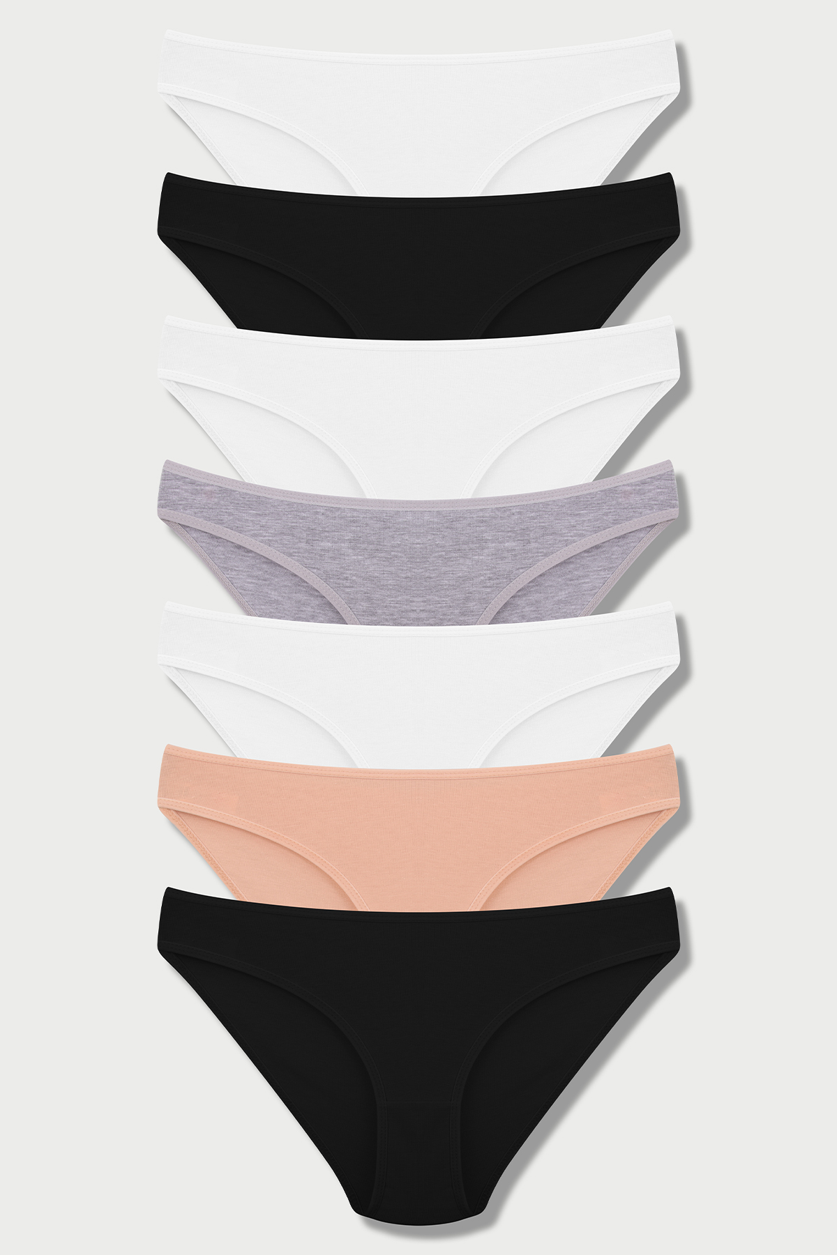 Dominant Kadın Slip Bikini Külot 7'li - Thumbnail