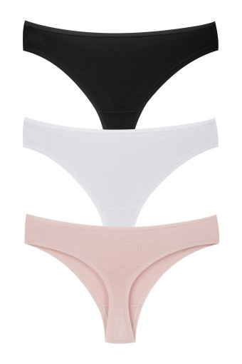 DOMİNANT - Dominant Kadın Slip Bikini Külot Bambu