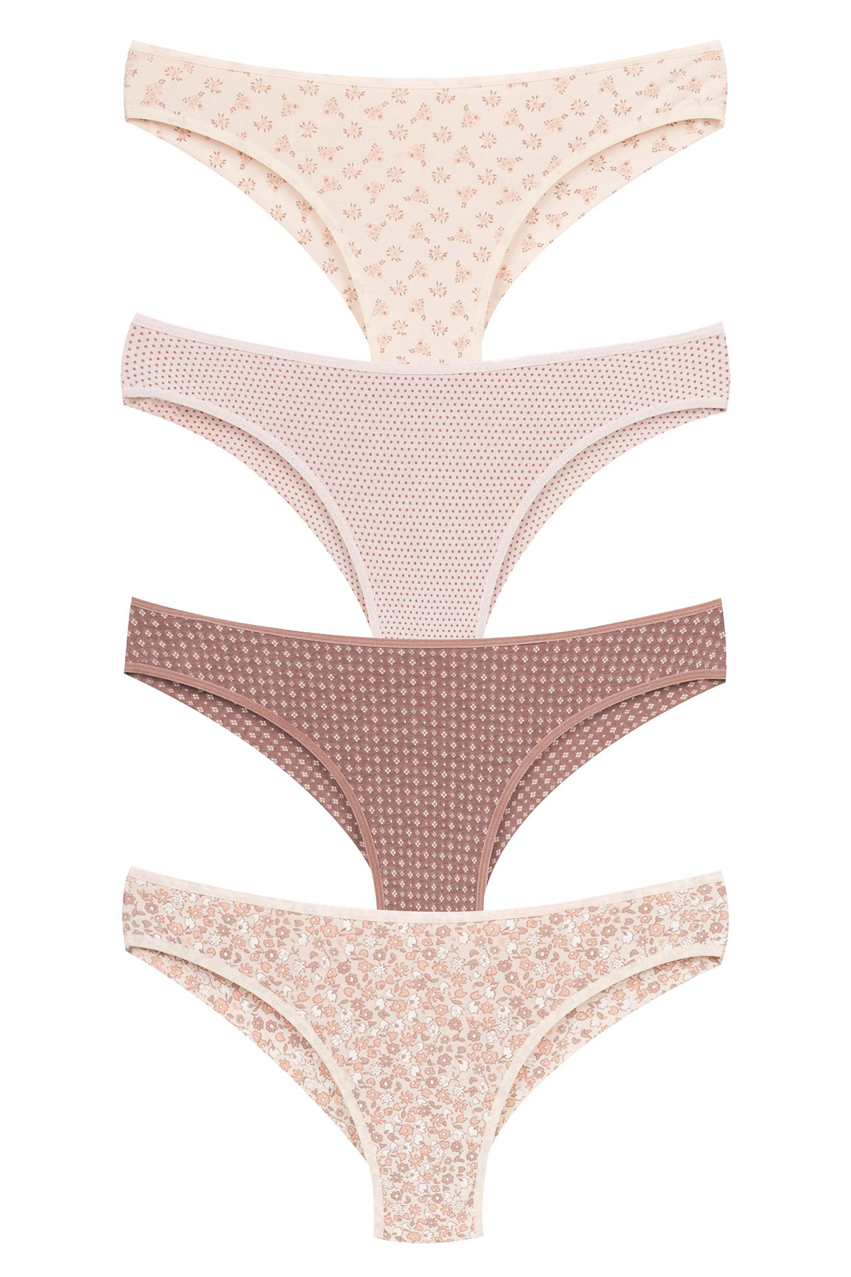 Dominant Kadın Slip Bikini Külot Desenli - Thumbnail