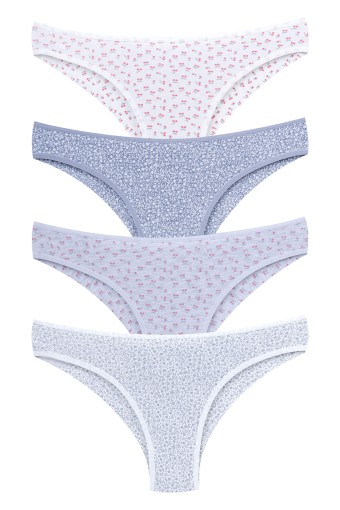 DOMİNANT - Dominant Kadın Slip Bikini Külot Desenli