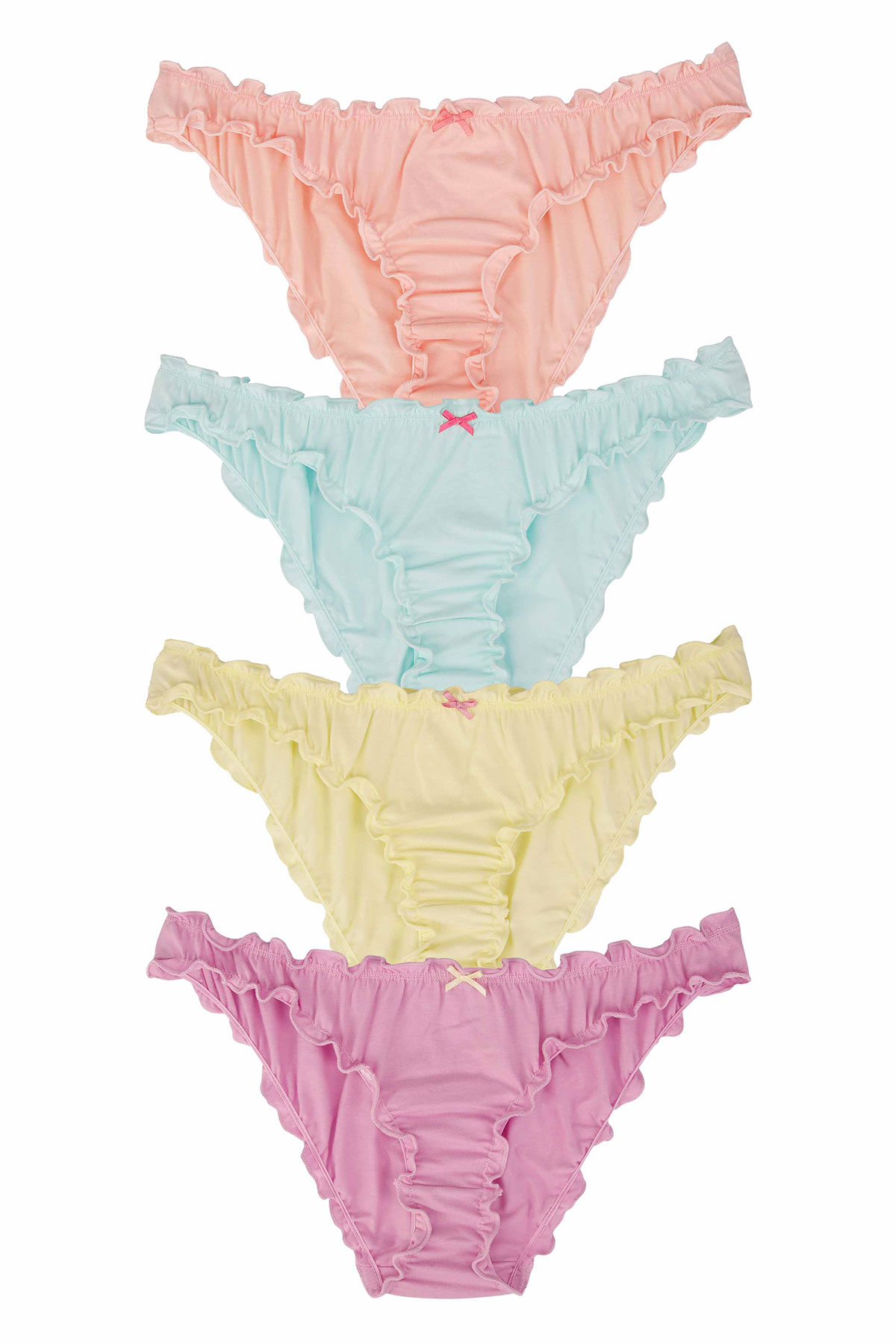 Dominant Kadın Slip Bikini Külot Fırfırlı - Thumbnail