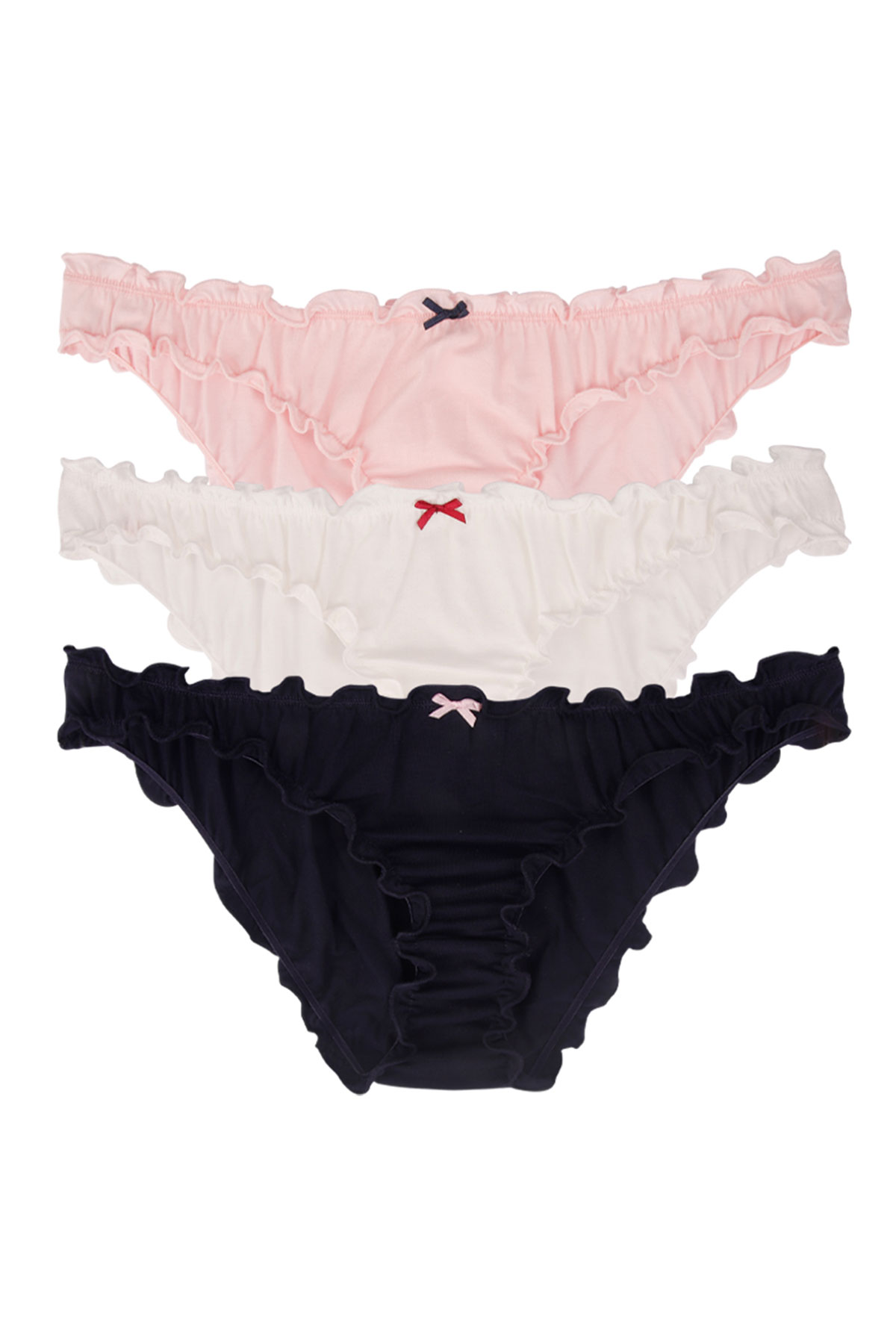 Dominant Kadın Slip Bikini Külot Fırfırlı - Thumbnail