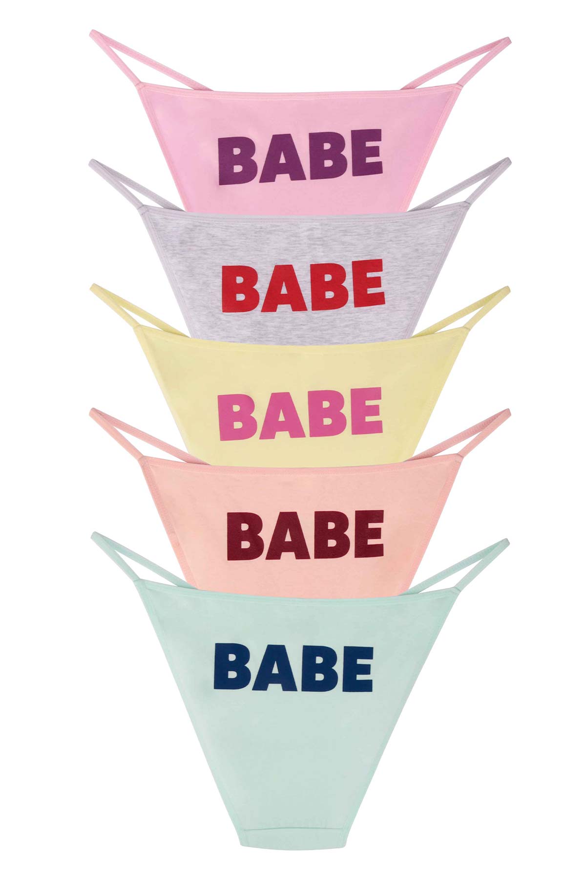 Dominant Kadın Slip Bikini Külot Kenarları İpli - Thumbnail