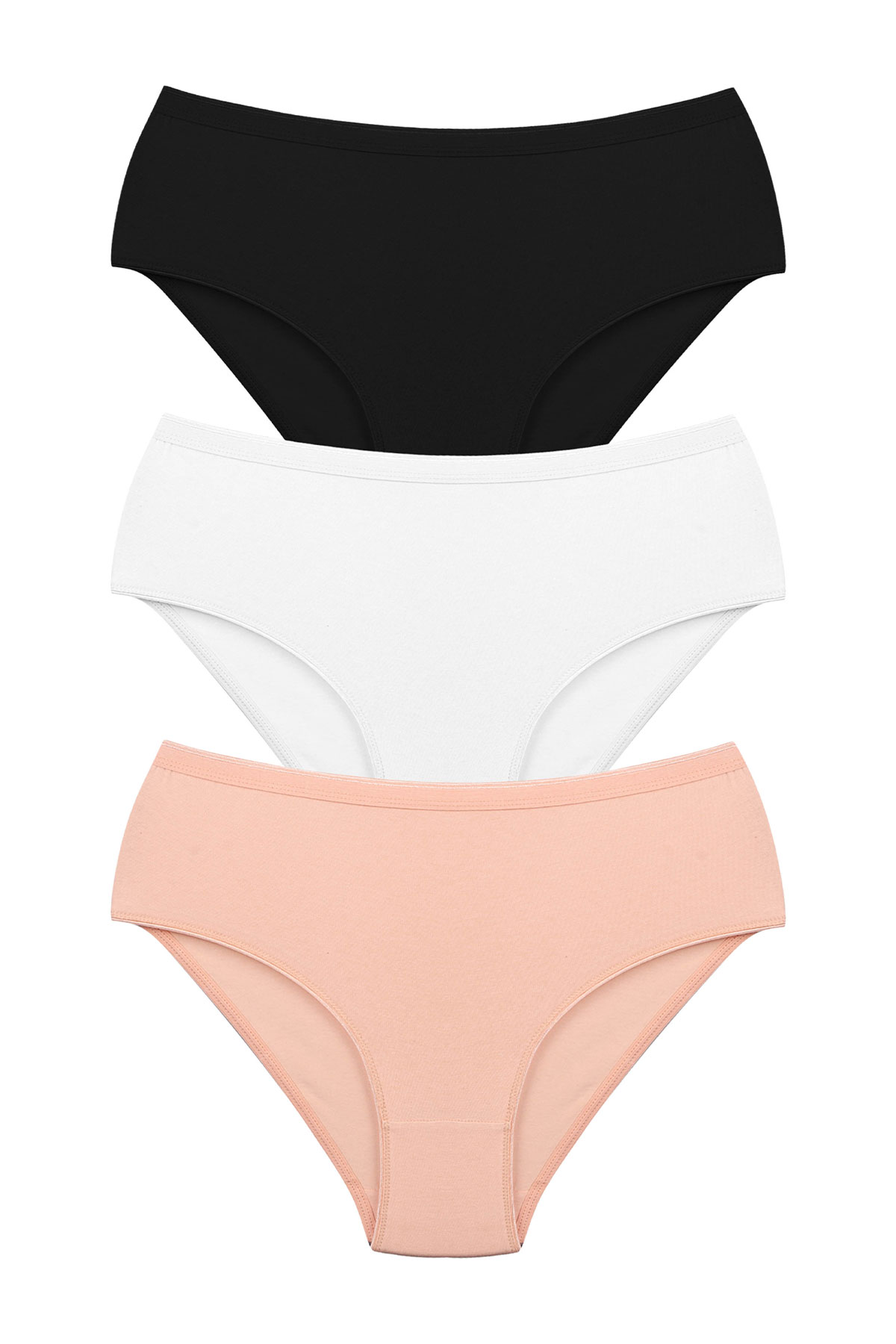 Dominant Kadın Slip Külot Büyük Beden Düz - Thumbnail