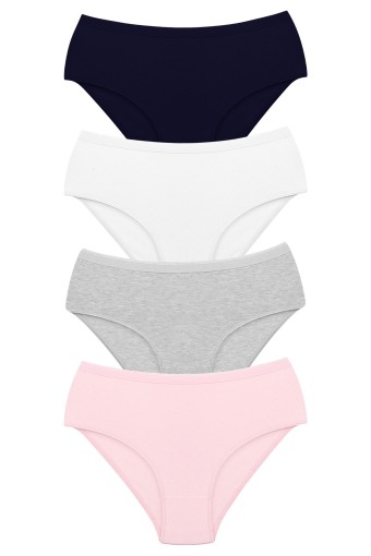 DOMİNANT - Dominant Kadın Slip Külot Büyük Beden Düz (1)