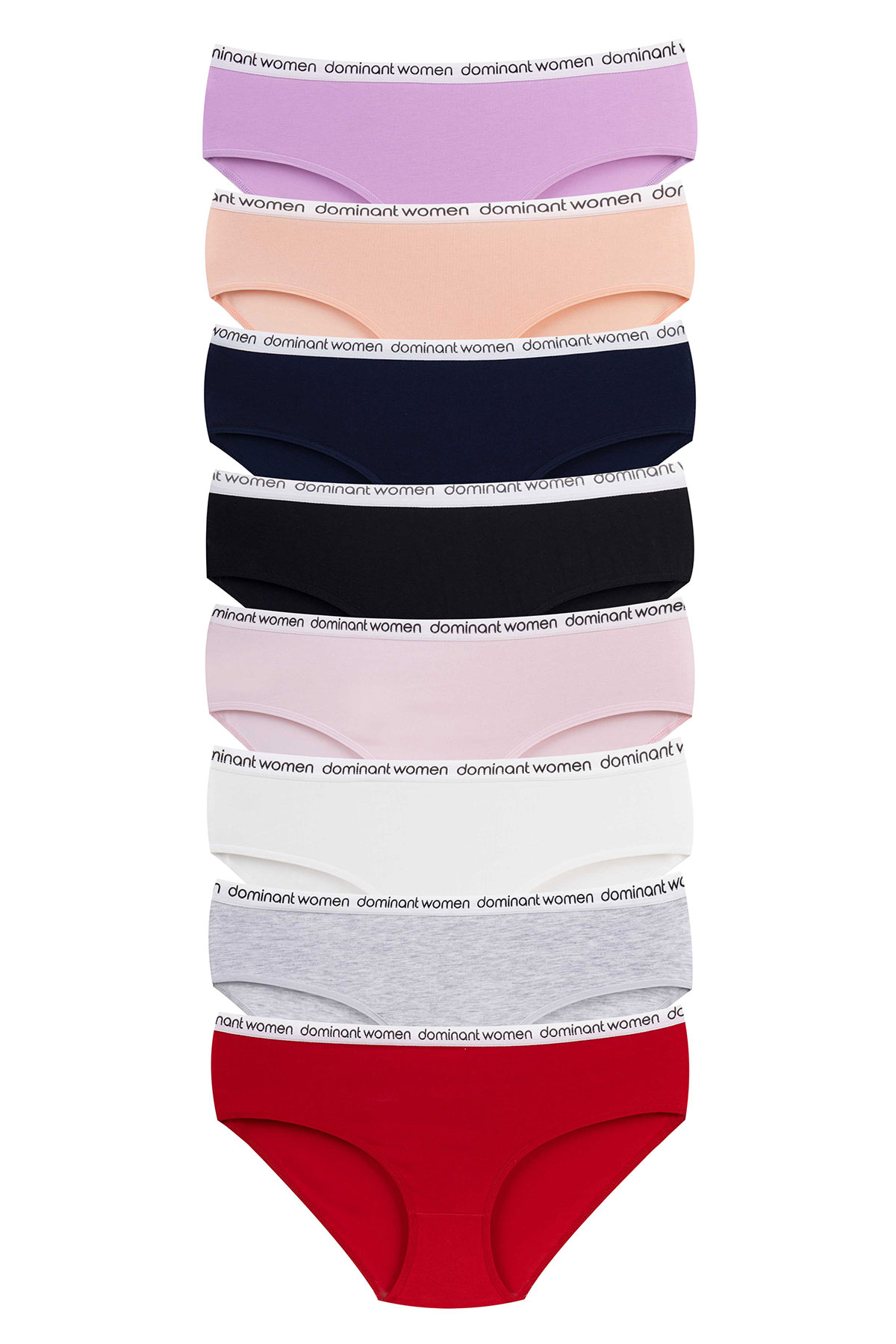 Dominant Kadın Slip Külot Büyük Beden Lastik Bel - Thumbnail