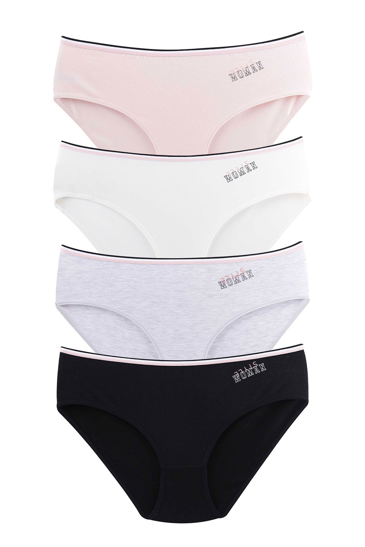 Dominant Kadın Slip Külot Büyük Beden Lastik Bel - Thumbnail