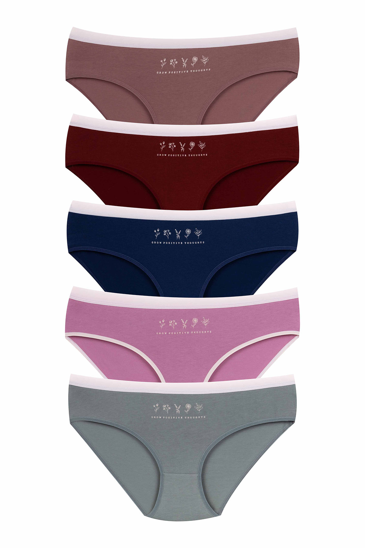 Dominant Kadın Slip Külot Büyük Beden Lastik Bel - Thumbnail