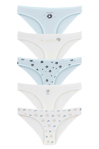 DOMİNANT - Dominant Kadın Slip Külot Desenli