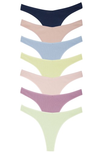 DOMİNANT - Dominant Kadın Tanga Fitilli Ribana