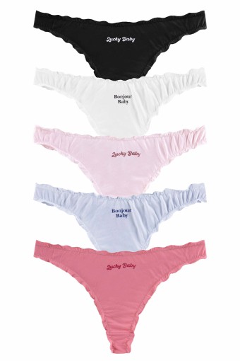 DOMİNANT - Dominant Kadın Tanga Pamuklu