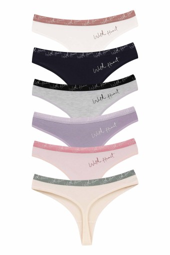 DOMİNANT - Dominant Kadın Tanga Pamuklu