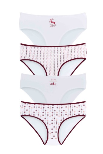 DOMİNANT - Dominant Kadın Yüksek Bel Bato Külot Büyük Beden