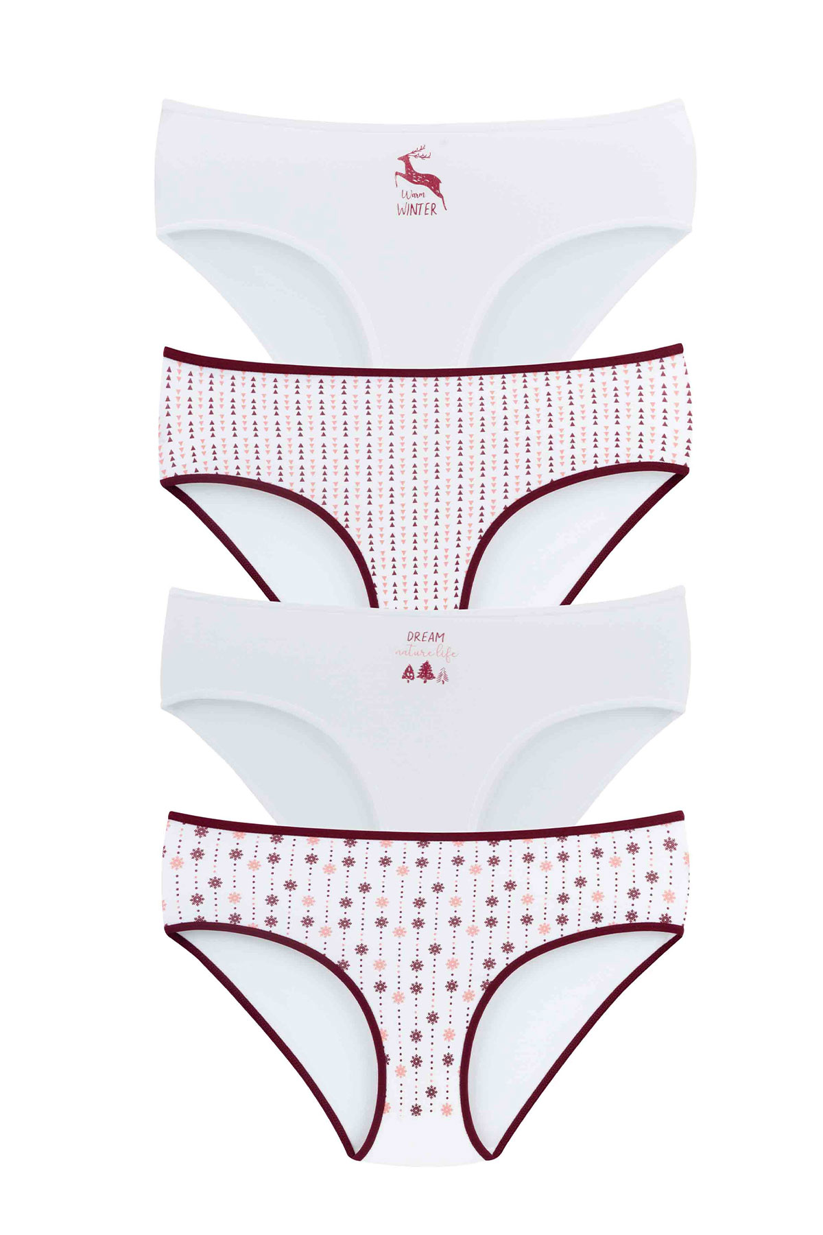 Dominant Kadın Yüksek Bel Bato Külot Büyük Beden - Thumbnail