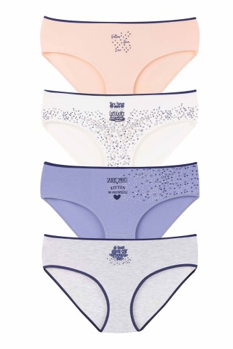 DOMİNANT - Dominant Kadın Yüksek Bel Bato Külot Büyük Beden