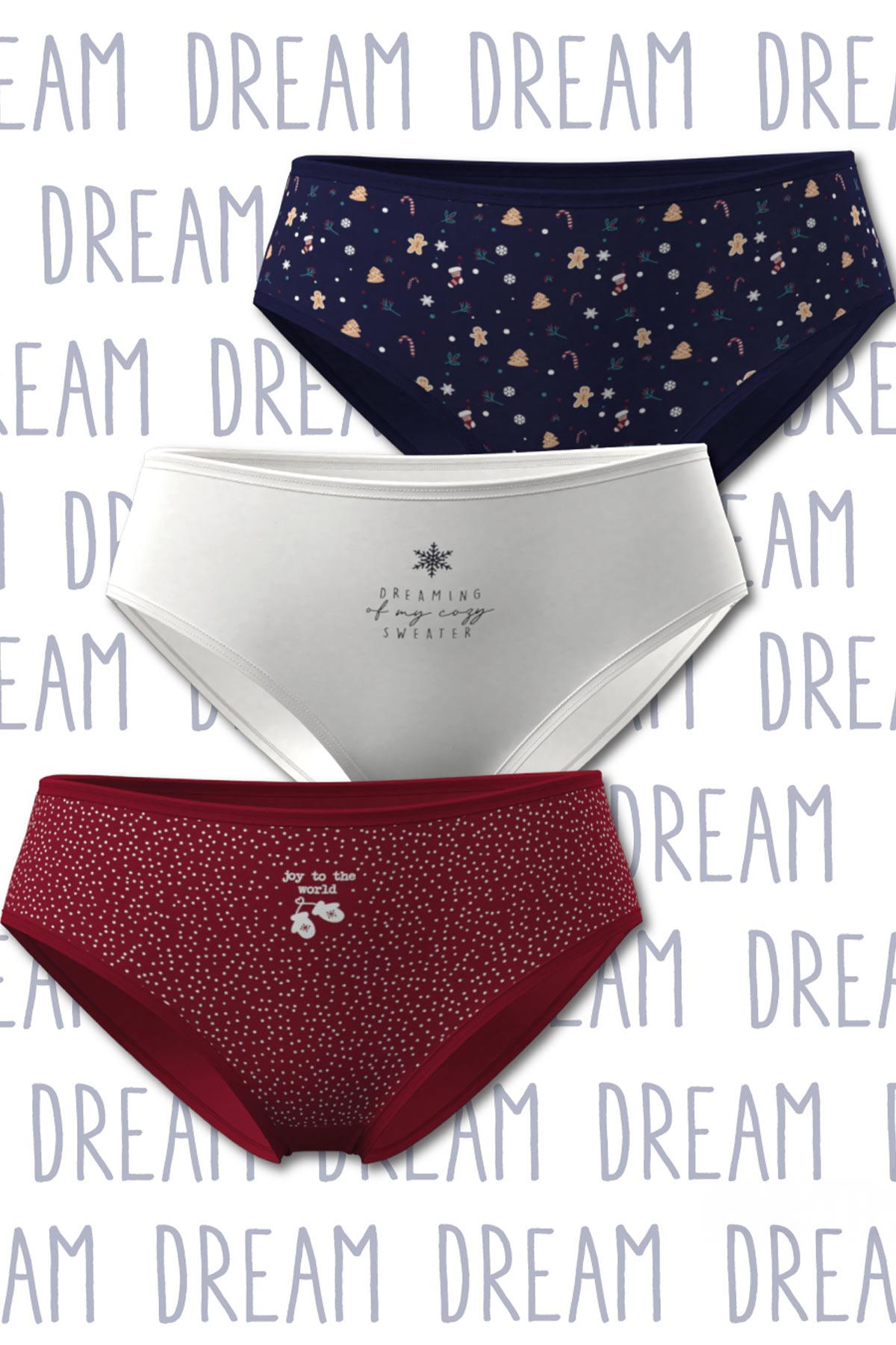 Dominant Kadın Yüksek Bel Bato Külot Büyük Beden - Thumbnail