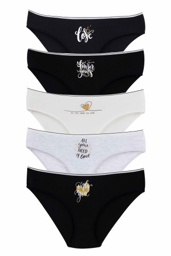 DOMİNANT - Dominant Kadın Yüksek Bel Bato Külot Büyük Beden