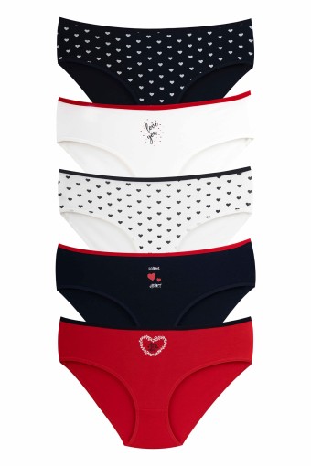 DOMİNANT - Dominant Kadın Yüksek Bel Bato Külot Büyük Beden