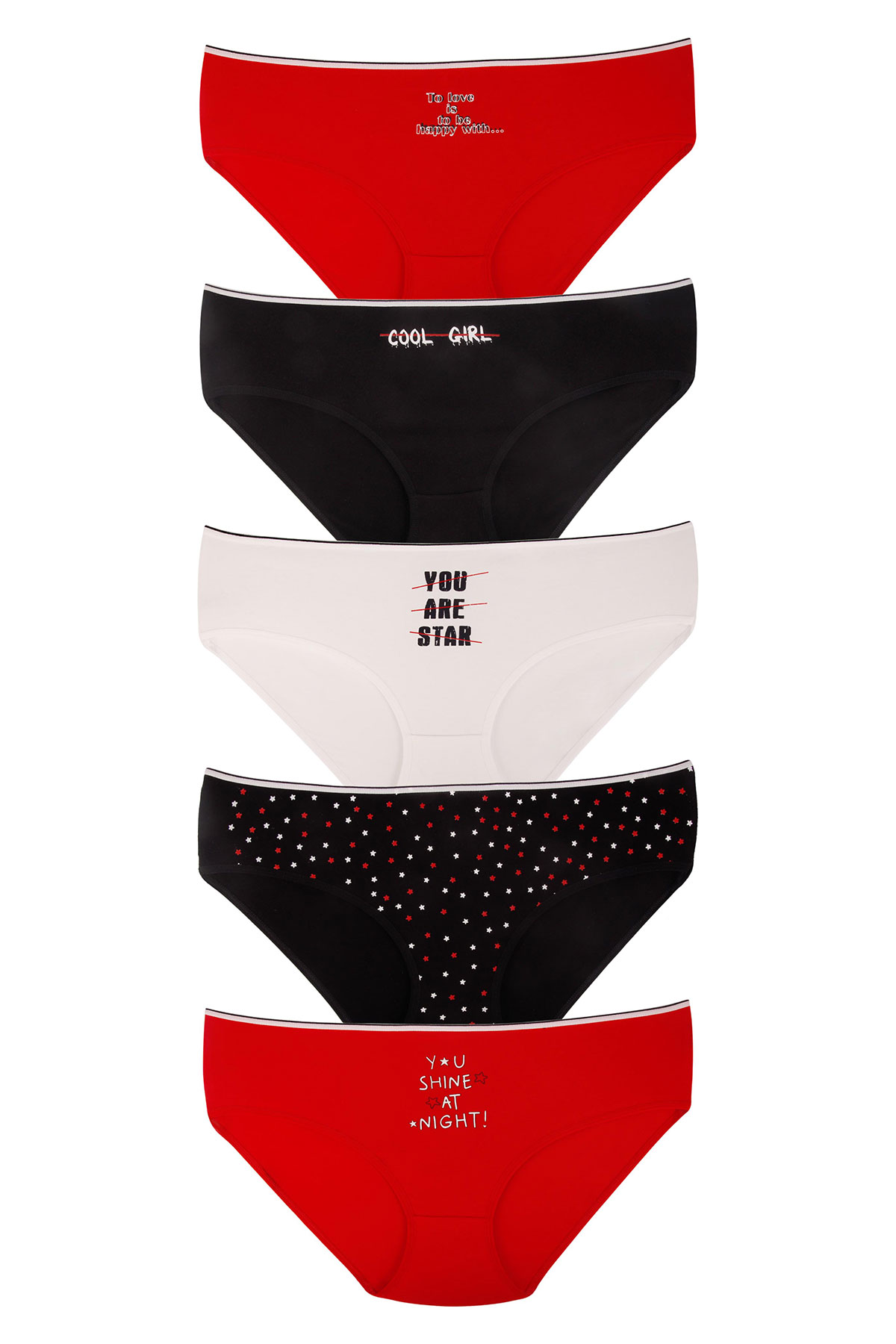 Dominant Kadın Yüksek Bel Bato Külot Büyük Beden - Thumbnail