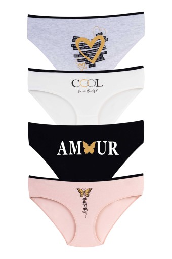 DOMİNANT - Dominant Kadın Yüksek Bel Bato Külot Büyük Beden