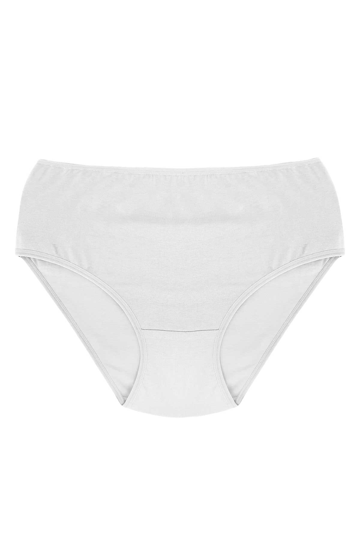 Dorya Kadın Bato Külot Büyük Beden Düz İz Yapmaz Penye - Thumbnail