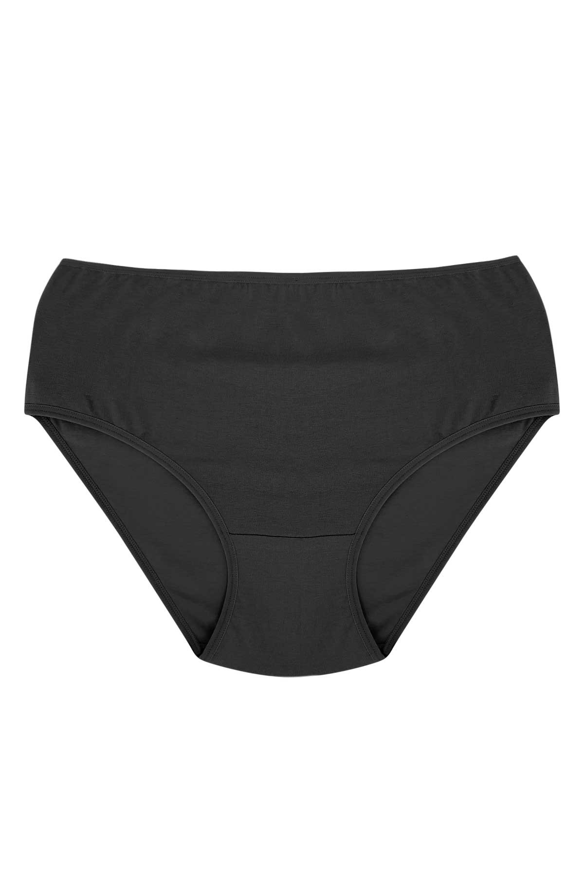 Dorya Kadın Bato Külot Büyük Beden Düz İz Yapmaz Penye - Thumbnail