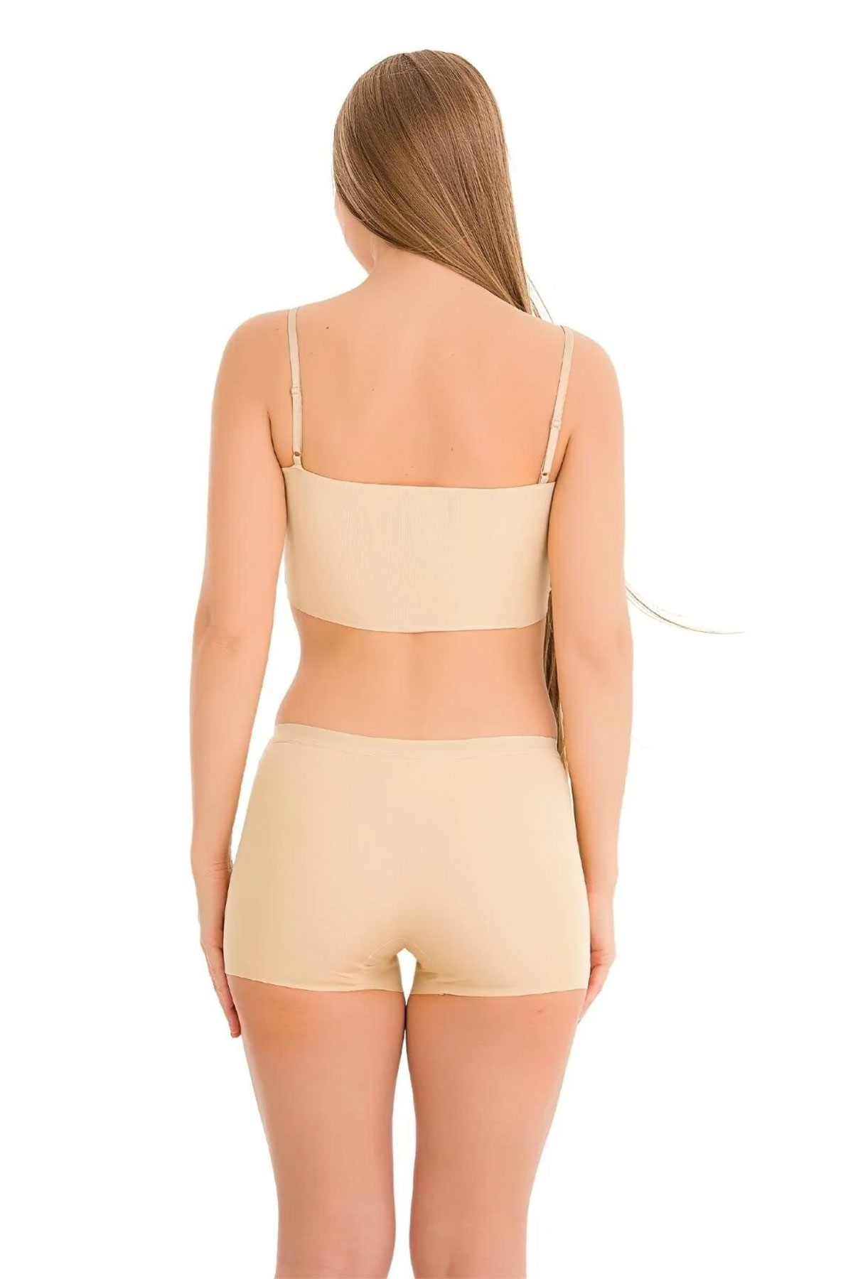 Dorya Kadın Slip Külot Kaydırmaz Lazer Kesim Şort - Thumbnail