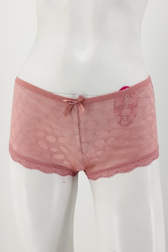 PAPATYA-DR.BUNGY - Dr.Bungy Kadın Boxer Ön Benekli Tül Arka Pamuklu