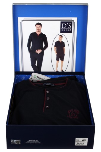 DS DAMAT - DS Damat Pijama Takımı 4lü set Süprem Kumaş (1)