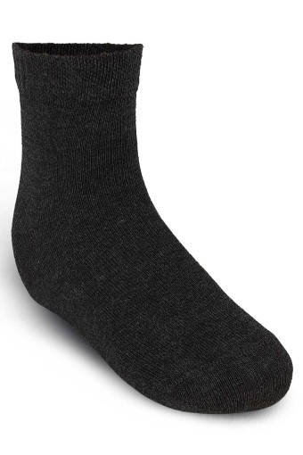 DÜNDAR - Dündar Çocuk Yarım Konç Modal Dikişsiz Soft Yıkama Kokulu - Melanj Asorti - 3