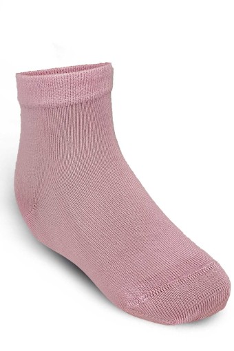 DÜNDAR - Dündar Çocuk Yarım Konç Modal Dikişsiz Soft Yıkama Kokulu - Pastel Asorti - 3