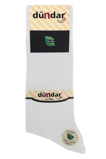 DÜNDAR - Dündar Erkek Bambu Soket Çorap Düz Bambu (1)