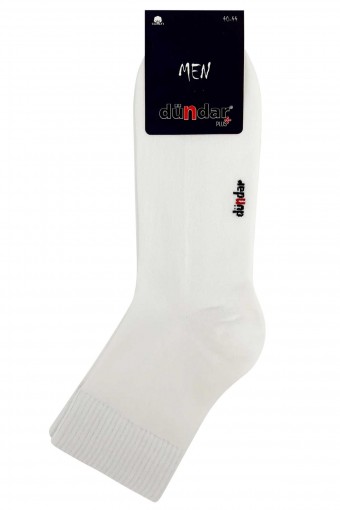 DÜNDAR - Dündar Plus Erkek Tabanaltı Havlu Yarım Konç Çorap (1)
