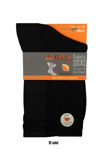 DÜNDAR - Dündar Erkek Modal Plus Diabetic Şeker Çorabı (1)