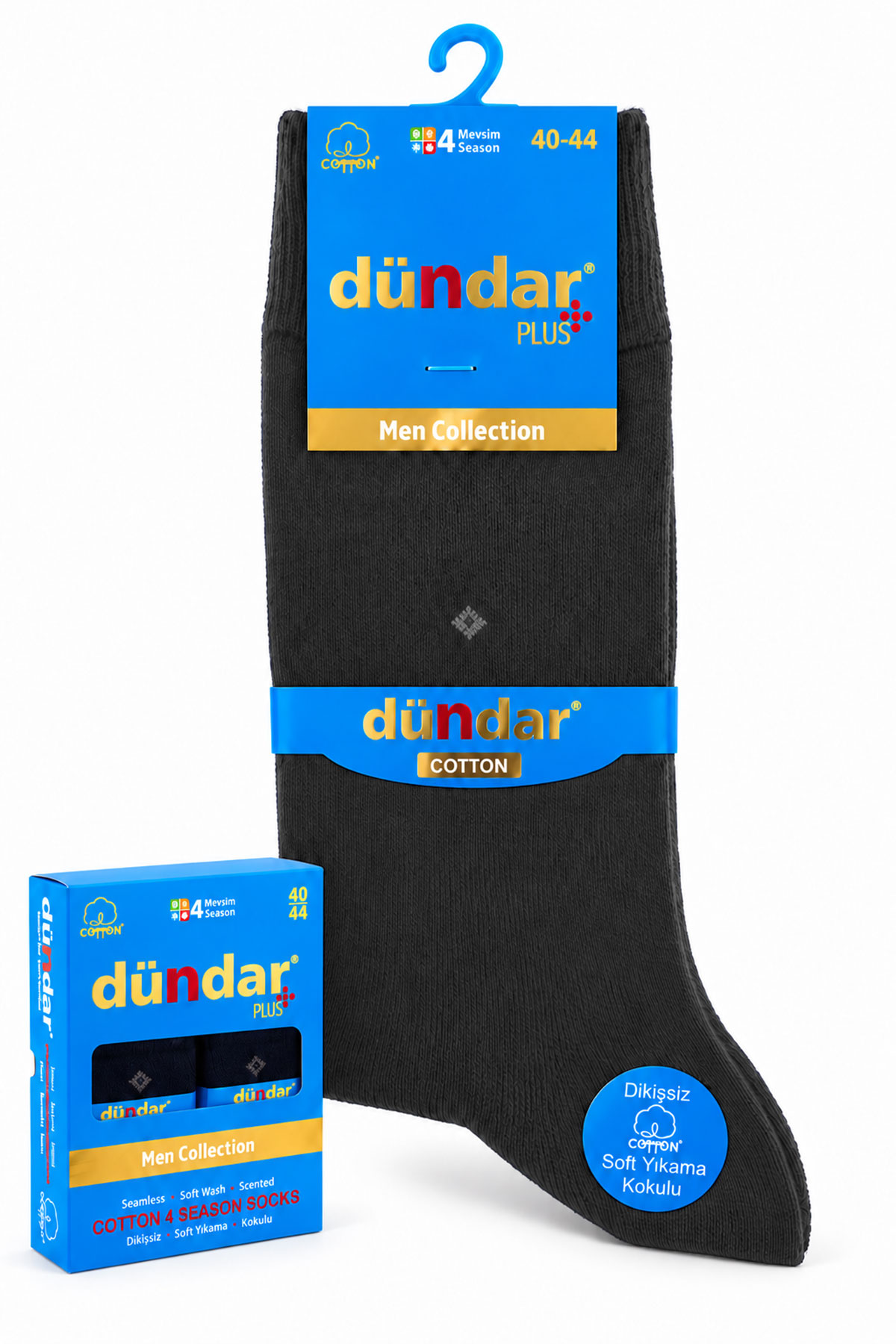 Dündar Erkek Pamuklu Soket Çorap - Thumbnail