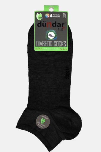 DÜNDAR - Dündar Erkek Patik Çorap Diabetic Bambu Dikişsiz