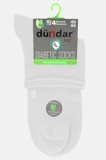 DÜNDAR - Dündar Erkek Kısa Konç Çorap Diabetic Bambu (1)