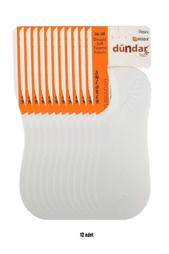 DÜNDAR - Dündar Kadın Çorap Sneaker Modal Plus Görünmez Çorap (1)