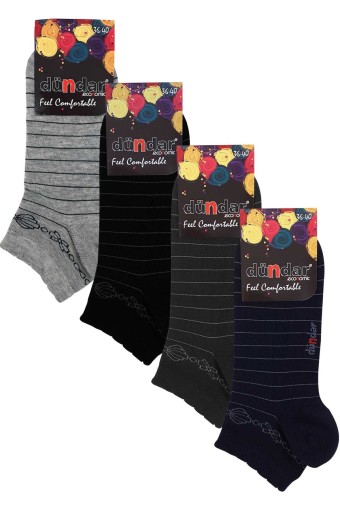 DÜNDAR - Dündar Kadın Patik Çorap Lyrca Comfort (1)