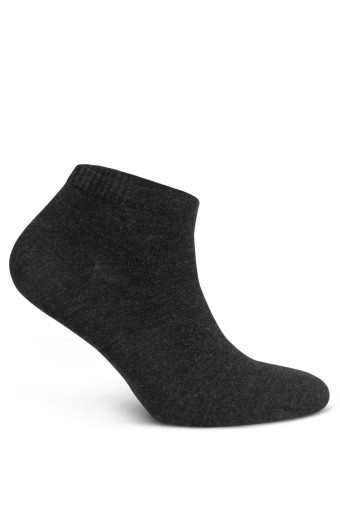 DÜNDAR - Dündar Plus Erkek Patik Çorap Bambu Düz Asorti