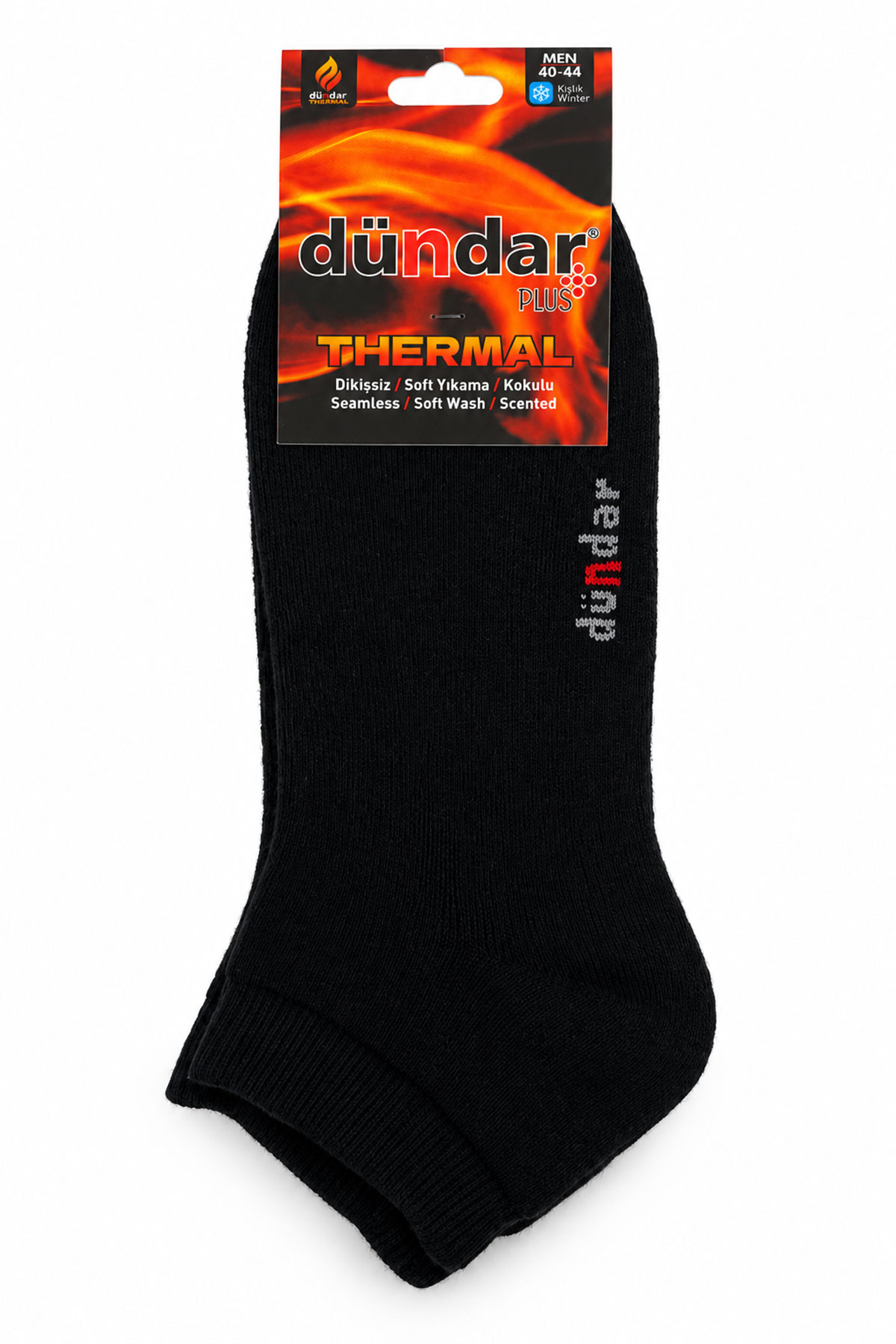 Dündar Plus Erkek Patik Çorap Termal - Thumbnail