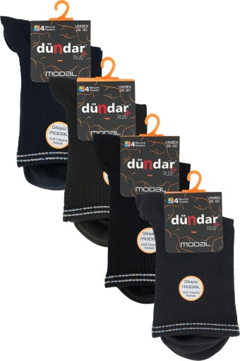 DÜNDAR - Dündar Plus Kadın Modal Soket Çorap (1)