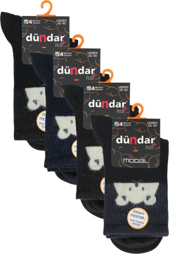 DÜNDAR - Dündar Plus Kadın Modal Soket Çorap (1)