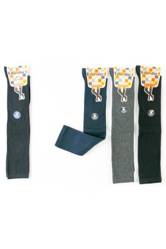 DÜNDAR - Dündar Plus Kadın Pamuk Dizüstü Çorap Dikişsiz