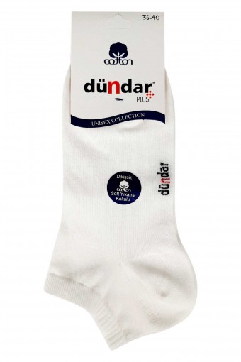 DÜNDAR - Dündar Plus Kadın Patik Çorap Penye Düz Renk (1)